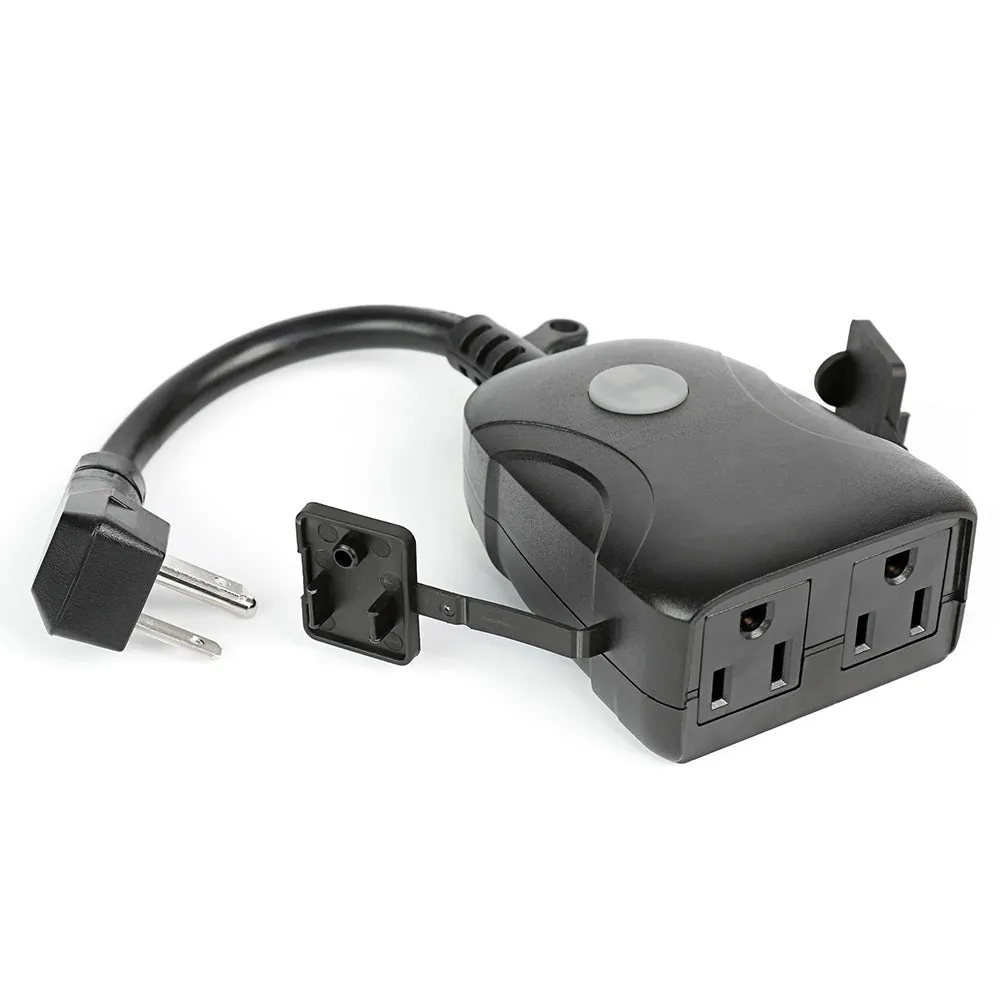 Smart WiFi Dual Outlet Outdoor Plug PLUG/WIFI/WP