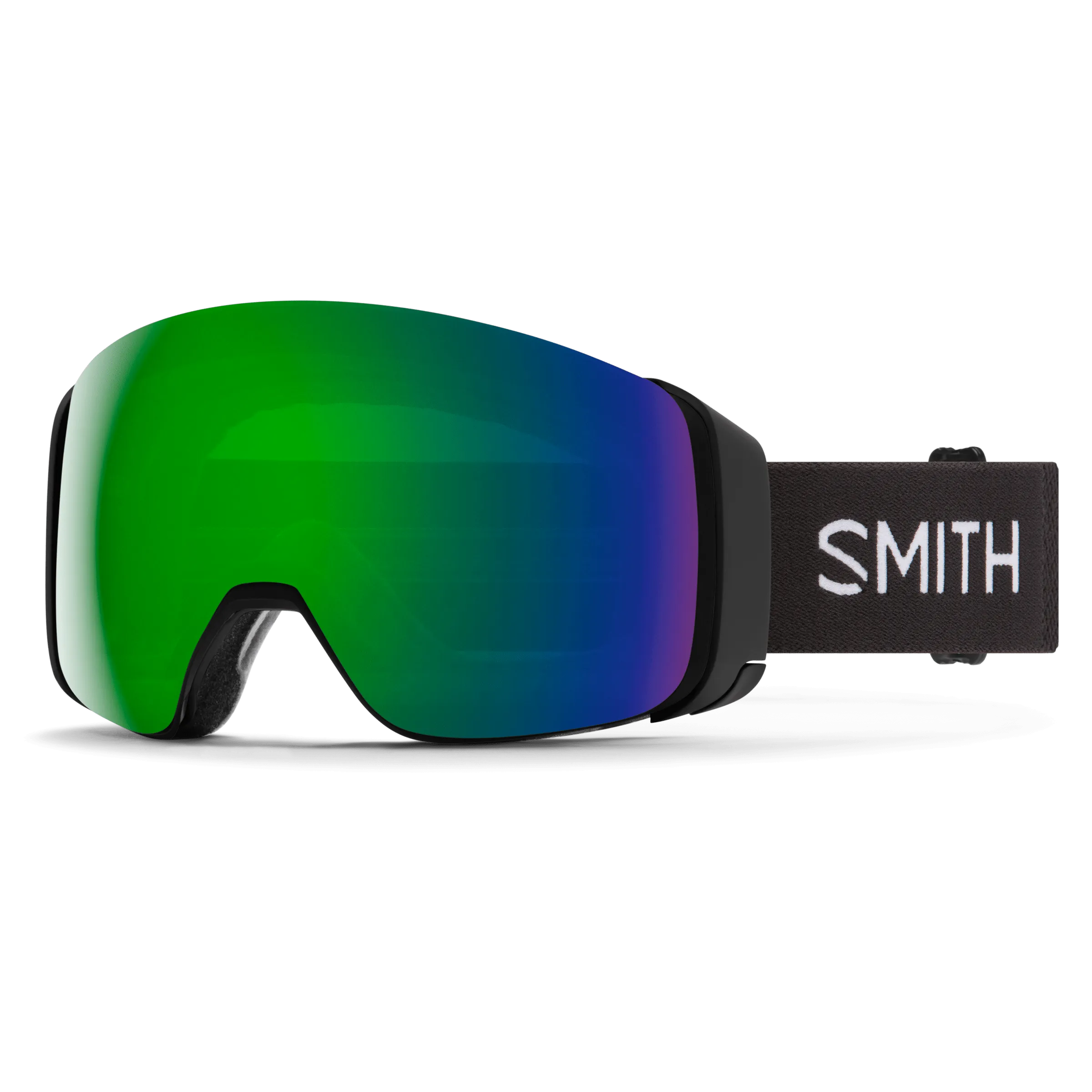 SMITH 4D MAG BLACK | SUN GREEN MIRROR & STORM ROSE FLASH