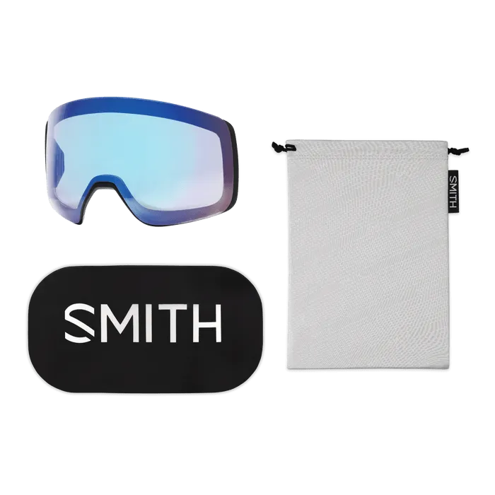 SMITH 4D MAG BLACK | SUN GREEN MIRROR & STORM ROSE FLASH