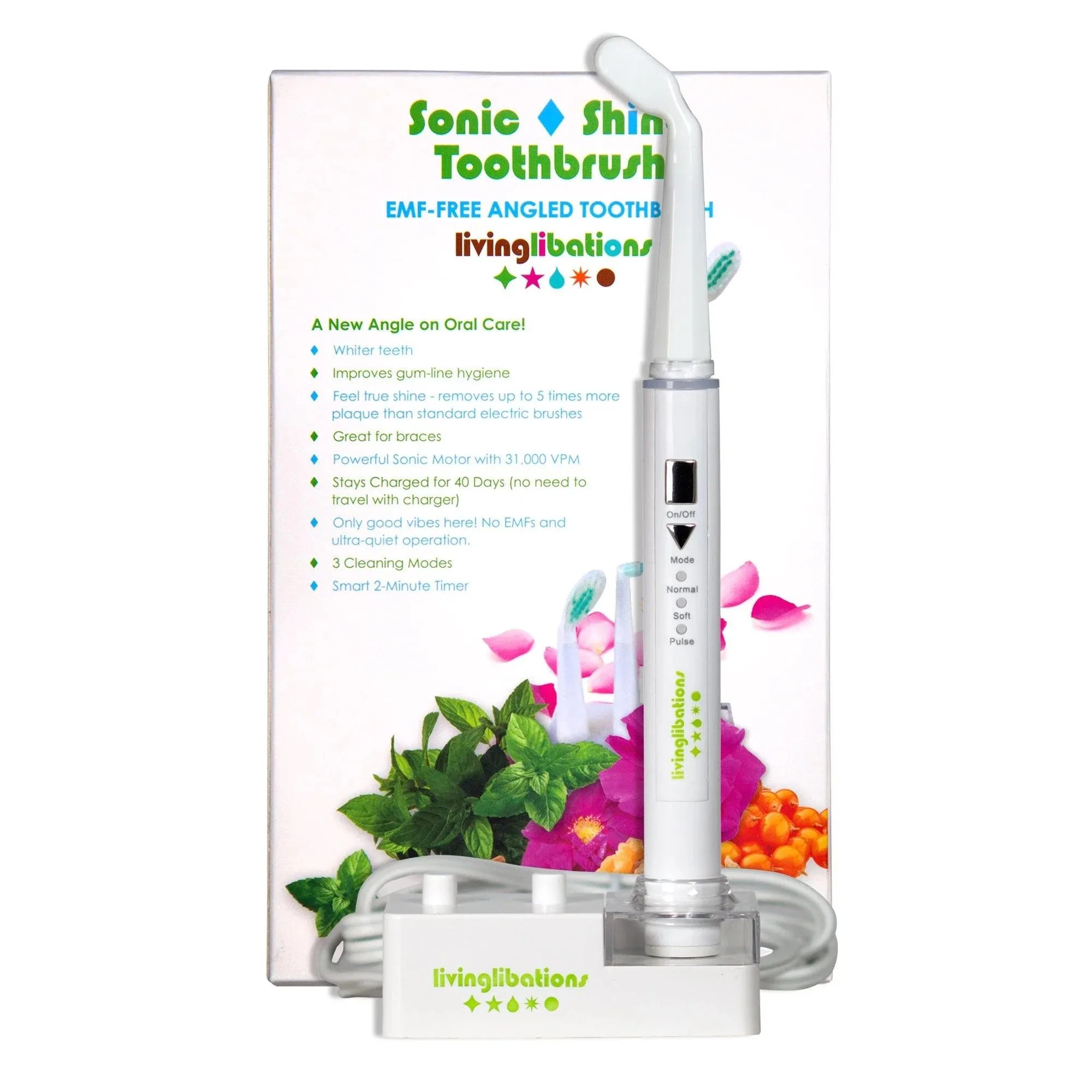 Sonic Shine Toothbrush by Living Libations