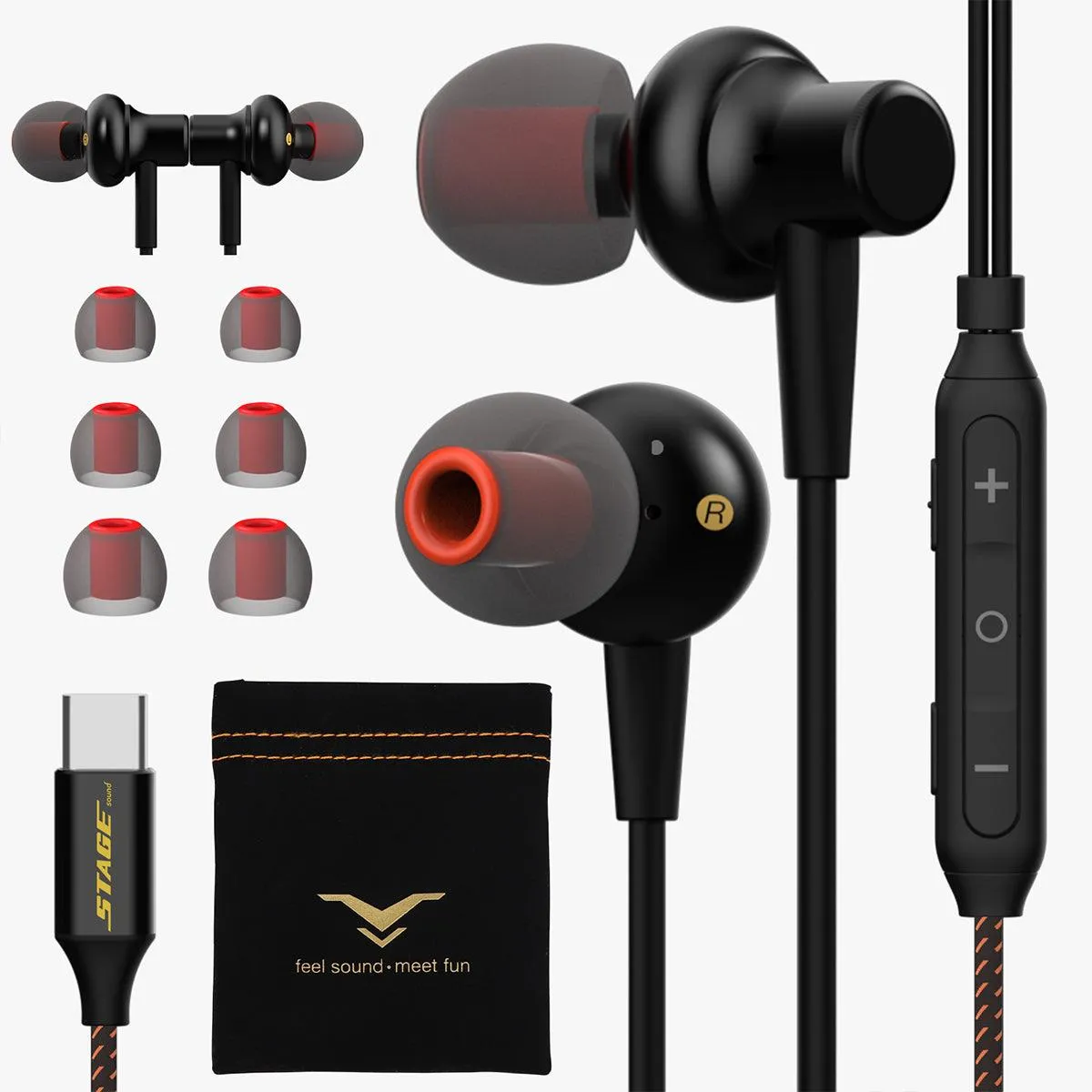 Stage Magic usb c earphones