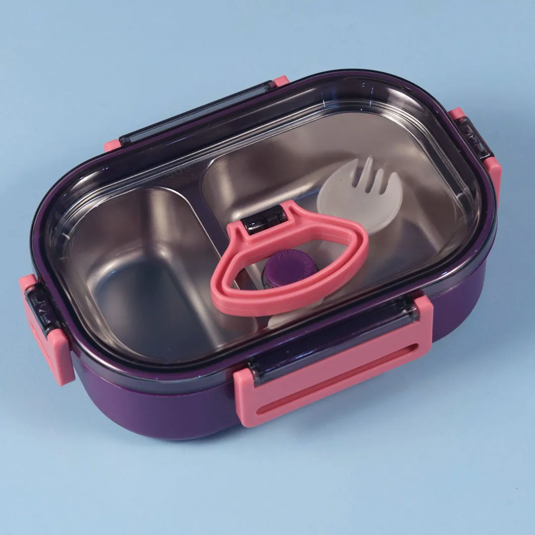 Stainless Steel Lunch Box -Purple(LB-8871)