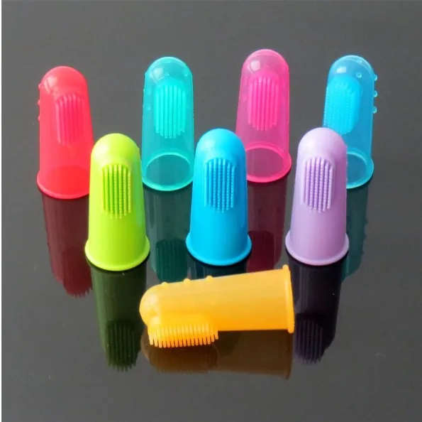 Super Soft Silicone Dog and Cat Toothbrush