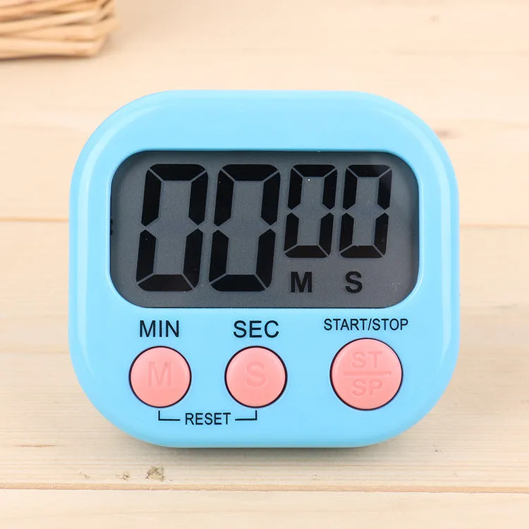 Timer 4PCs Multi-Function  Kitchen Baking Large Screen Digital Timer