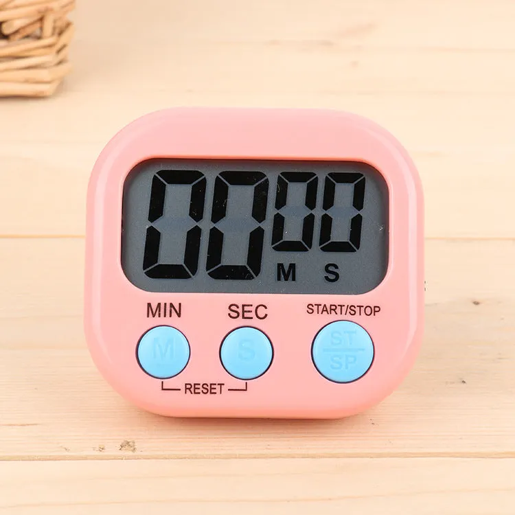 Timer 4PCs Multi-Function  Kitchen Baking Large Screen Digital Timer