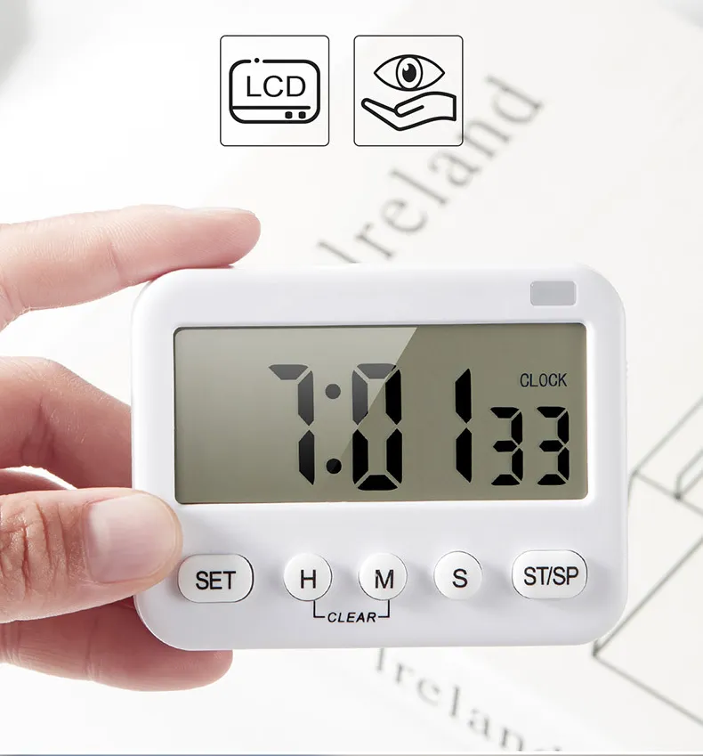 Timer Vibration Mute  Kitchen Baking Timer