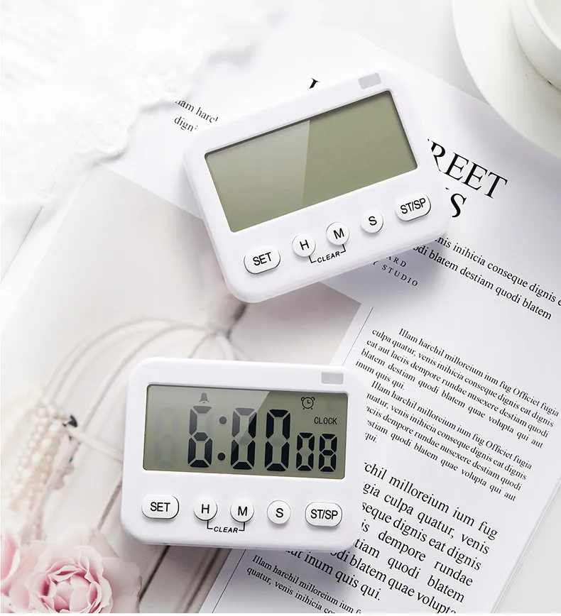 Timer Vibration Mute  Kitchen Baking Timer