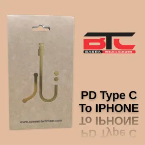 TYPE C TO LIGHTNING CABLE 3A ORIGINAL