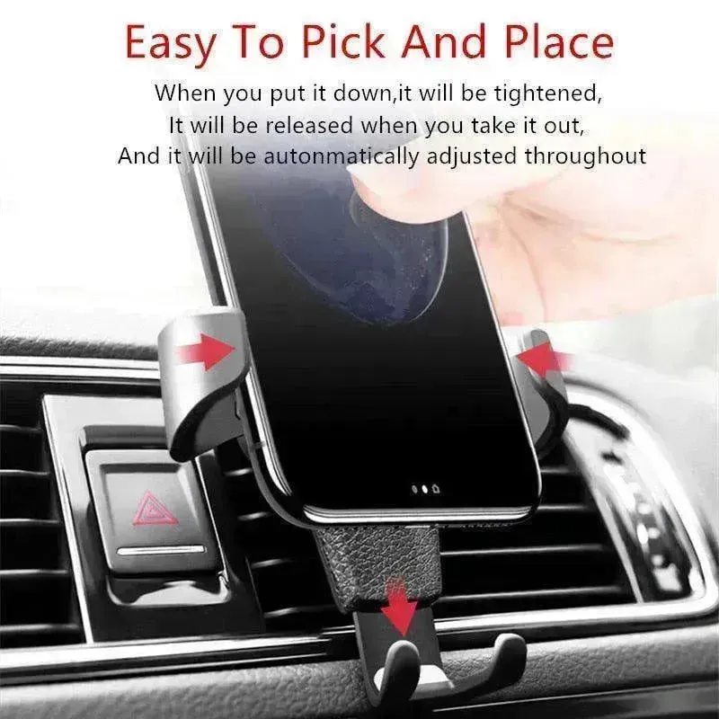 Universal Car Air Vent Mount Stand - No Magnetic Hold