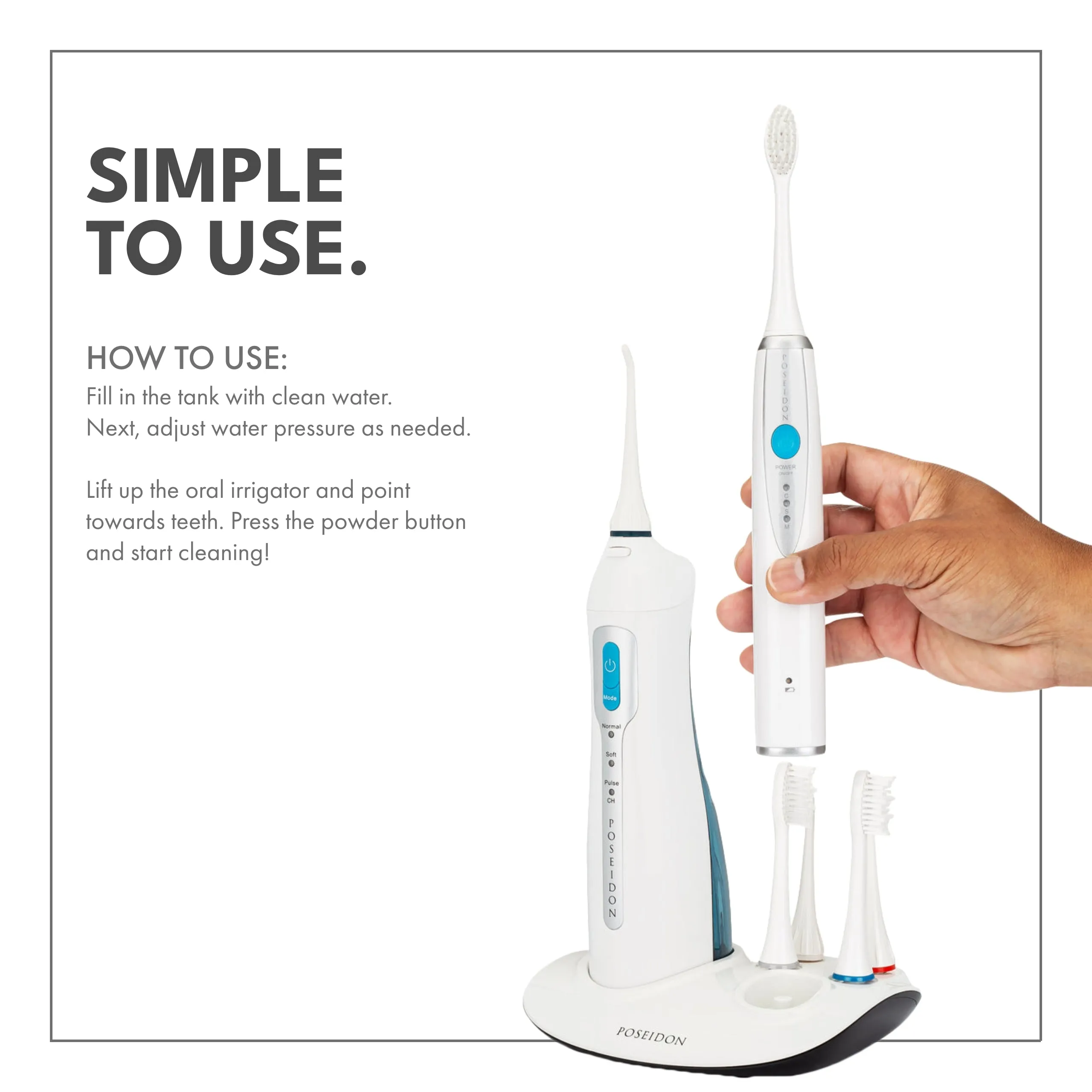 Water Flosser and Toothbrush Combo - Dental Discount