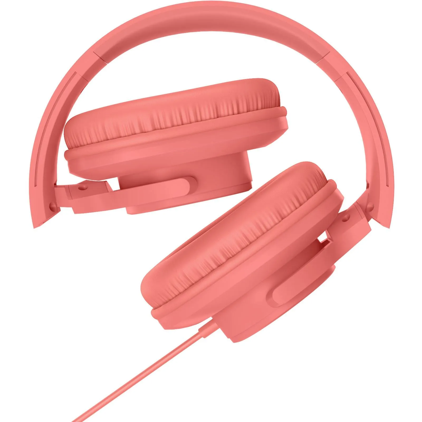 XCD XCD23008 Wired Foldable Over-Ear Headphones (Coral)