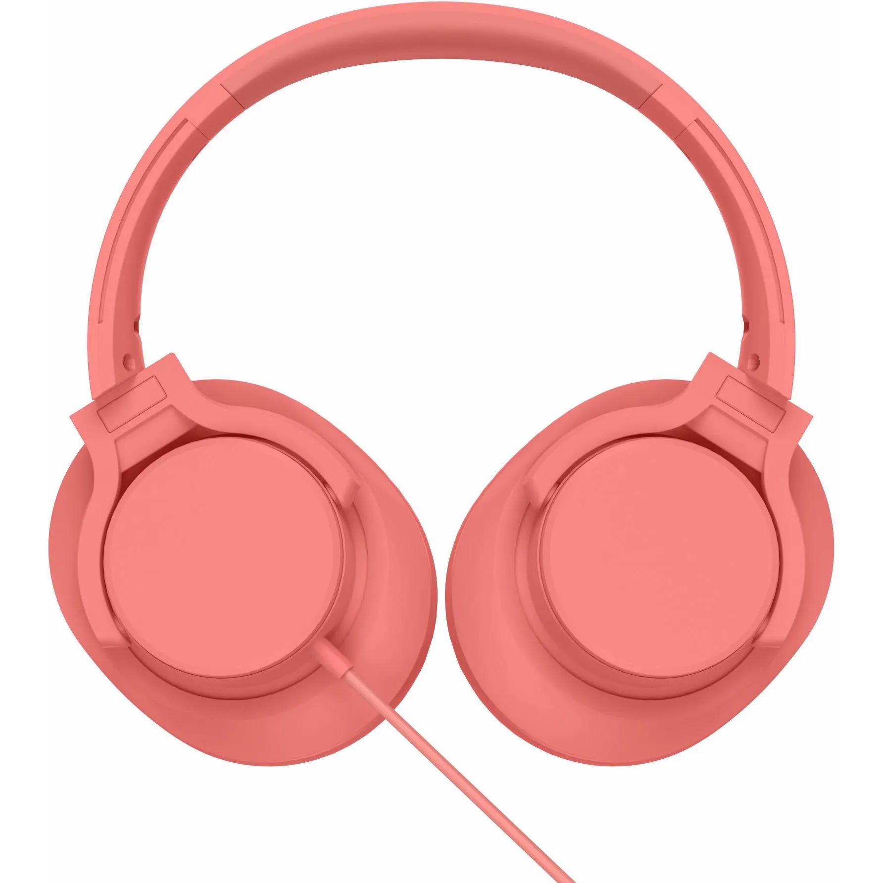 XCD XCD23008 Wired Foldable Over-Ear Headphones (Coral)