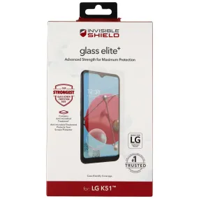 ZAGG InvisibleShield (Glass Elite ) Screen Protector for LG K51 Smartphone